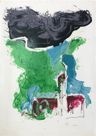 Mario Schifano “Paesaggio anemico”