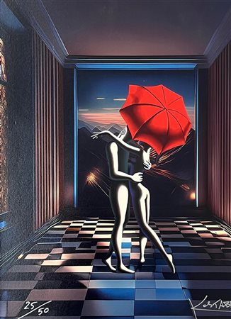 Mark Kostabi “Veil of desire” 