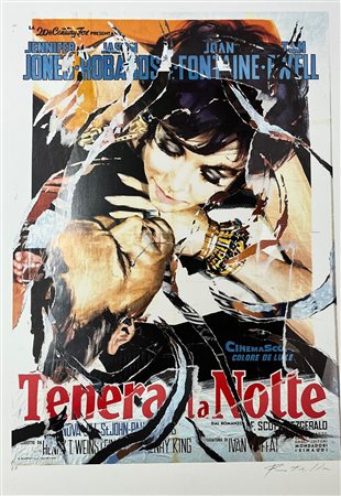 Mimmo Rotella “Tenera la notte” 