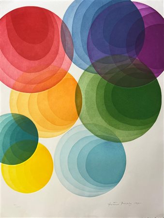 Piero Dorazio “Italia - Europa Unita” 1991