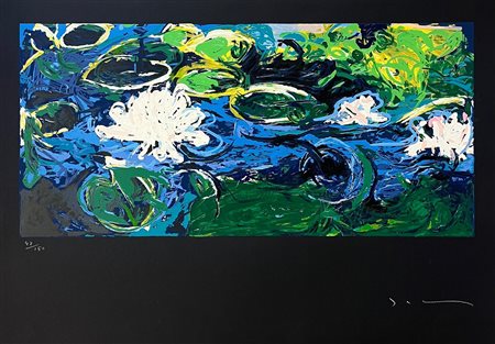 Mario Schifano “Gigli d’acqua”