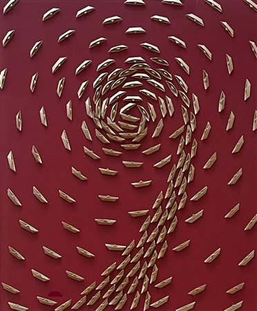 Riccardo Gusmaroli “Vortice ecru” 2024