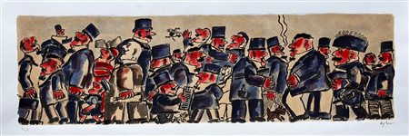 Franz Borghese “La folla”