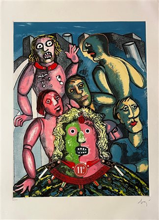 Enrico Baj “Il generale a riposo con i suoi fantasmi”