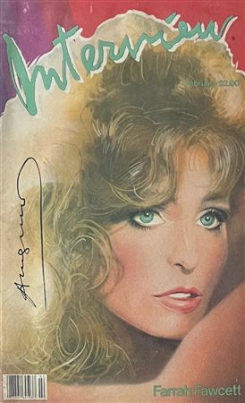 Andy Warhol “Interview Magazine – Farrah Fawcett” 1982