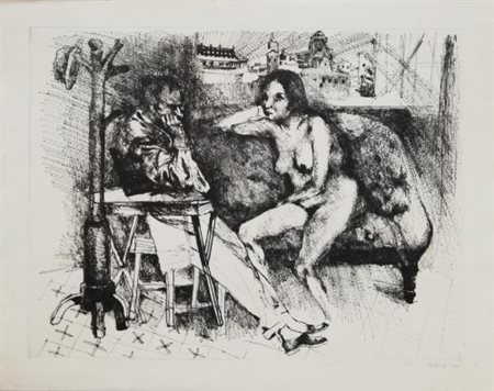 Ugo Attardi “Senza titolo”