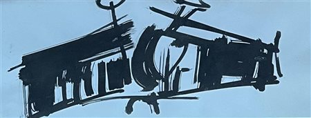 Gianni Bertini “Senza titolo” 1959