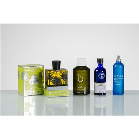 ORTIGIA, BAMFORD, ELEMIS, NEAL’S YARD, 4 bottiglie olio profumato