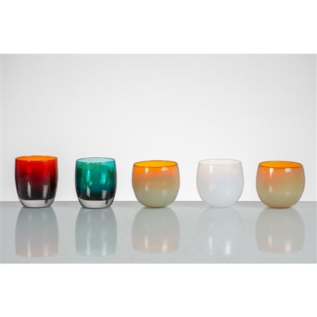 GLASSYBABY, Cinque bicchieri portacandele