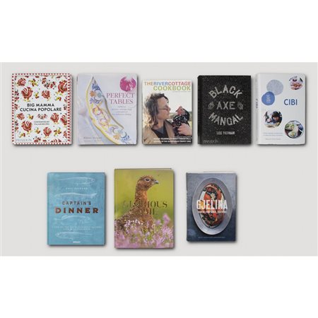 EDITORE INGLESE 2000 ca., Otto libri di cucina