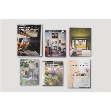 EDITORE INGLESE 2000 ca., Sei libri di Architettura