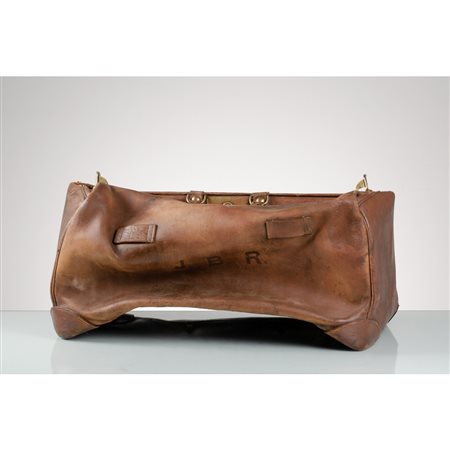 PRODUZIONE INGLESE 1950 ca., Grande borsa da viaggio