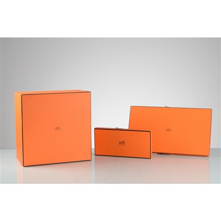 HERMES, Tre scatole in cartone