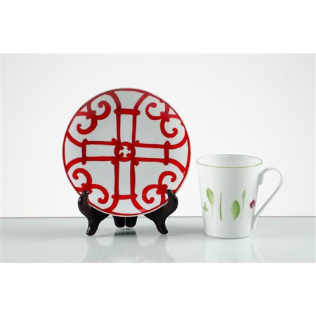 HERMES, Piatto e tazza