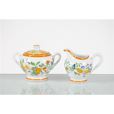 HERMES, Lattiera e zuccheriera