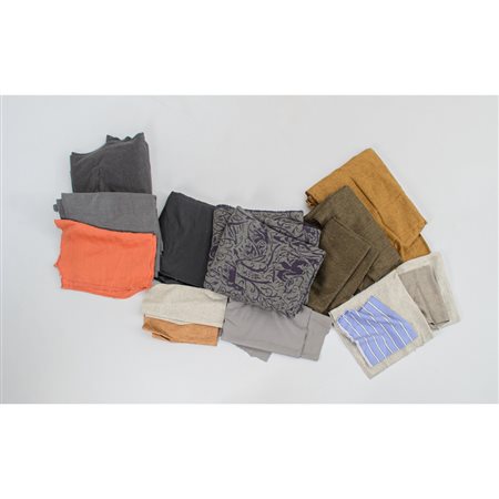 PRODUZIONE INGLESE 2000 ca., 14 scampoli di tessuti