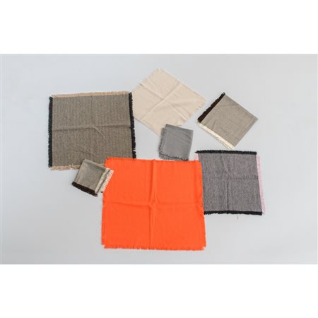 PRODUZIONE INGLESE 2000 ca., Sette strofinacci da cucina