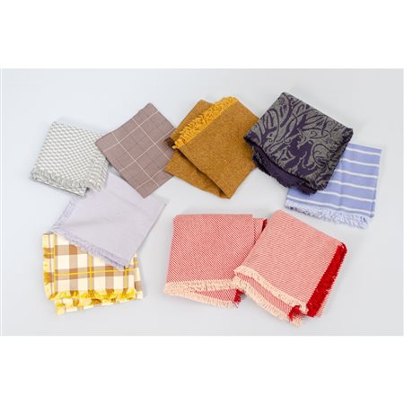 PRODUZIONE INGLESE 2000 ca., Dieci strofinacci da cucina