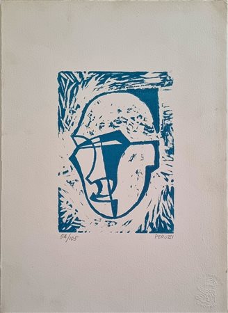 PERUZZI OSVALDO Milano 1907 - Livorno 2004 "Senza titolo"