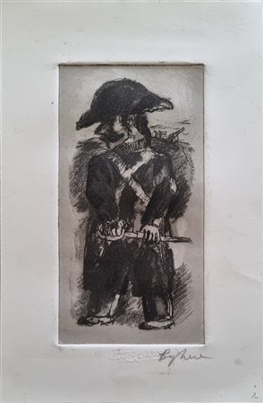 BORGHESE FRANZ Roma 1941 - 2005 "Senza titolo"