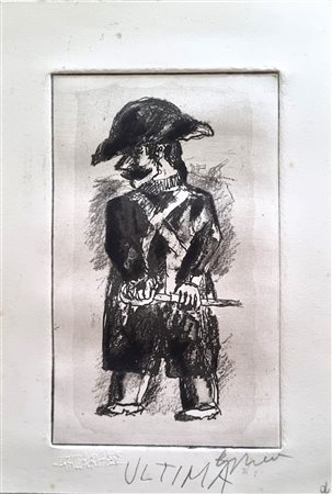 BORGHESE FRANZ Roma 1941 - 2005 "Senza titolo"