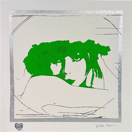 FIORONI GIOSETTA Roma 1932 "Doppio liberty verde"