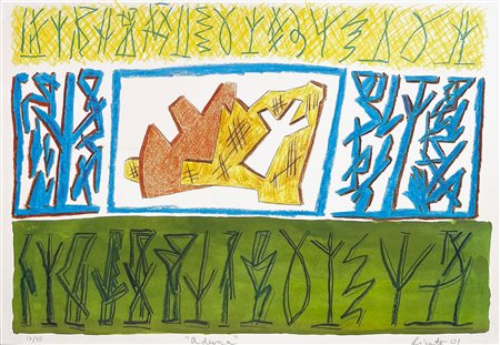 LICATA RICCARDO Torino 1929 - Venezia 2014 "Adeone"