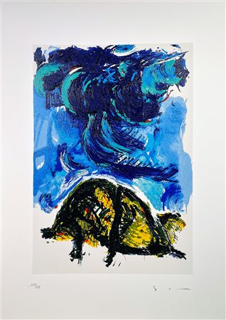 SCHIFANO MARIO Libia 1934 - Roma 1998 "Senza titolo"