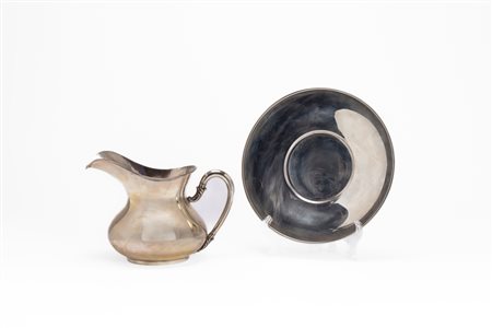 Brocca con piatto, Italy, second half of the 20th century