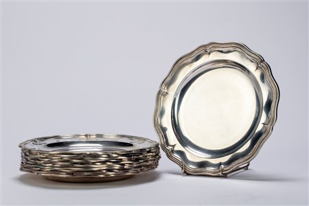 Undici piatti ,  Italy, second half of the 20th century