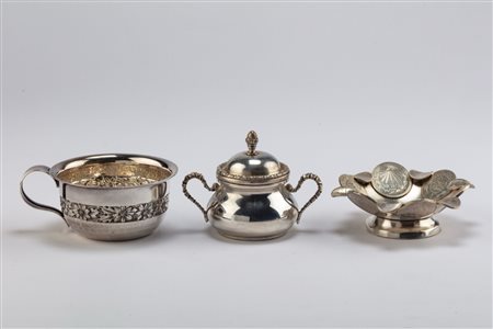 Gruppo di tre oggetti , Italy, 20th century