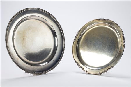 Due piatti,  Italy, second half of the 20th century