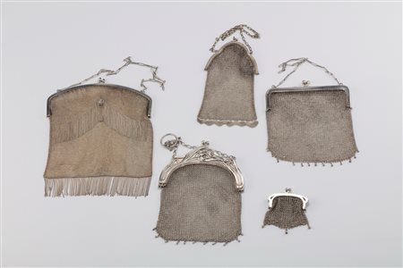 Cinque borsette , Italy, 20th century