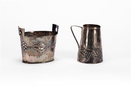 Brocca e piccolo secchiello, Italy, second half of the 20th century