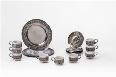 Servizio da caffè, Barda, Tripoli, first half of the 20th century