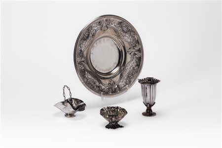 Lotto di quattro oggetti, Italy, second half of the 20th century