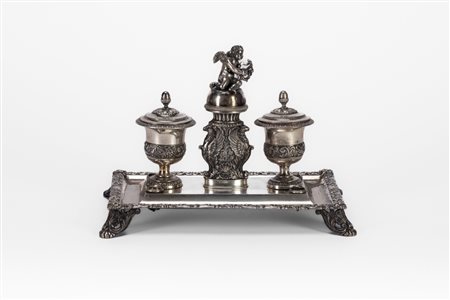 Francesco Liverti - Calamaio con campanello, Milan, circa 1830