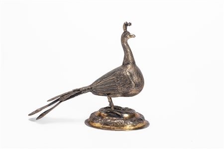 Pavone parzialmente dorato, Early 19th century