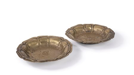 Coppia di piatti , Papal State, mid-19th century