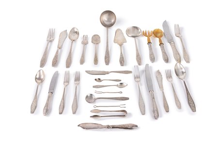 Servizio di posate, Barda, Tripoli, first half of the 20th century