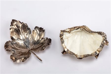 Buccellati - Foglia e conchiglia, Italy, 20th century