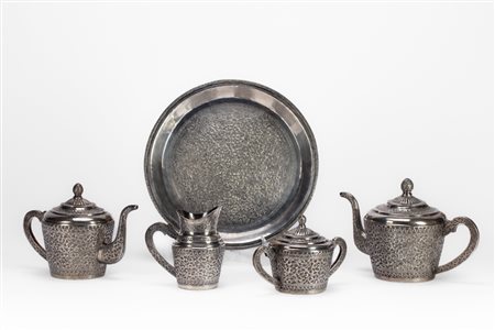 Servizio da tè e caffè , Barda, Tripoli, first half of the 20th century