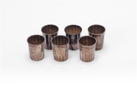 Greggio - Sei bicchierini, Italy, second half of the 20th century