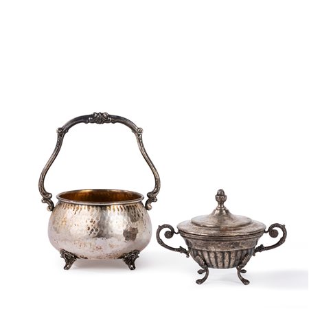 Cesto e zuccheriera , Italy, second half of the 20th century