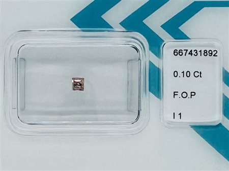 DIAMANTE NATURAL POLISHED ROSA ARANCIATO 0,10 CT I1 – AM20705 - 31