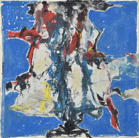 Carlo Pace (1937 - 2011) SENZA TITOLO, 2003 tecnica mista su tela, cm 20x20...