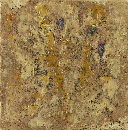 Carlo Pace (1937 - 2011) SENZA TITOLO, 2008 smalto e cartavetro su tela, cm...
