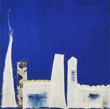 Nadia Presotto (1952 - 2021) CITY SCAPES 369, 2012 tecnica mista su tela, cm...