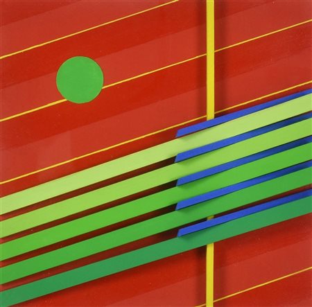 Lorenzo Piemonti (1935 - 2015) CROMOPLASTICO 1147, 2007 tecnica mista e...