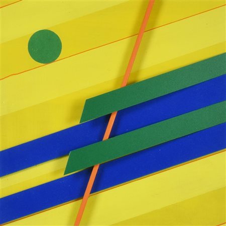 Lorenzo Piemonti (1935 - 2015) CROMOPLASTICO 1149, 2007 tecnica mista e...